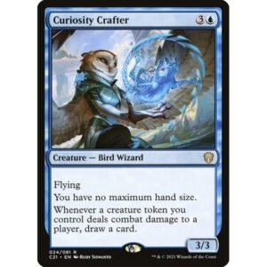 Commander 2021 - 24 - Curiosity Crafter - Rare - U - Non-foil (Front)
