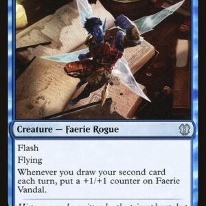 Zendikar Rising Commander - 26 - Faerie Vandal - Uncommon - U - Non-foil (Front)