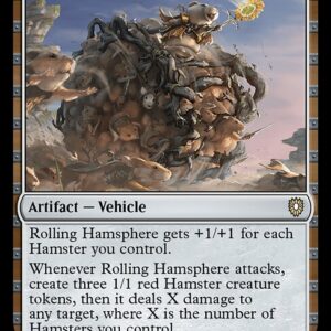 Bloomburrow Commander - 39 - Rolling Hamsphere - Rare - C - Non-foil (Front)