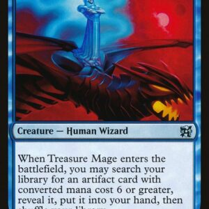 The List - DDU-40 - Treasure Mage - Uncommon - U - Non-foil (Front)