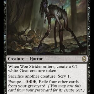 Bloomburrow Commander - 189 - Woe Strider - Rare - B - Non-foil (Front)