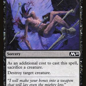 The List - M20-92 - Bone Splinters - Common - B - Non-foil (Front)