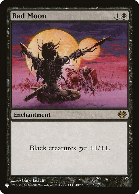 The List - DDD-48 - Bad Moon - Rare - B - Non-foil (Front)