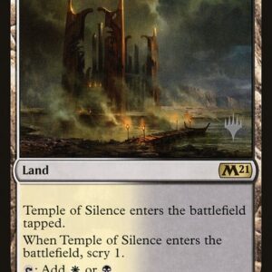 Core Set 2021 Promos - 255p - Temple of Silence - Rare - C - Non-foil - Promo (Front)