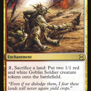 Eternal Masters - 203 - Goblin Trenches - Rare - WR - Non-foil (Front)