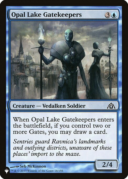The List - DGM-16 - Opal Lake Gatekeepers - Common - U - Non-foil (Front)