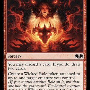 Wilds of Eldraine - 158 - Witch's Mark - Common - R - Non-foil (Front)