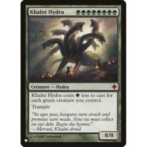 The List - ROE-192 - Khalni Hydra - Mythic - G - Non-foil (Front)