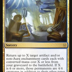 Throne of Eldraine Promos - 186p - Dance of the Manse - Rare - WU - Foil - Promo (Front)