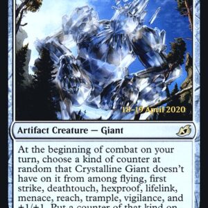 Ikoria: Lair of Behemoths Promos - 234s - Crystalline Giant - Rare - C - Foil - Datestamped Promo (Front)