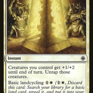 The List - CN2-87 - Gleam of Resistance - Common - W - Non-foil (Front)