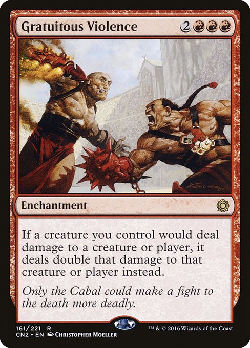 Conspiracy: Take the Crown - 161 - Gratuitous Violence - Rare - R - Foil (Front)