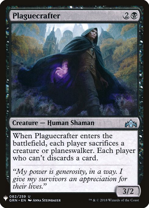 The List - GRN-82 - Plaguecrafter - Uncommon - B - Non-foil (Front)