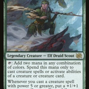 The Brothers' War Promos - 185p - Gwenna, Eyes of Gaea - Rare - G - Non-foil - Promo (Front)