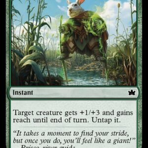 Bloomburrow - 176 - High Stride - Common - G - Non-foil (Front)
