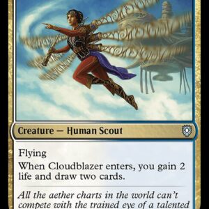 Bloomburrow Commander - 249 - Cloudblazer - Uncommon - WU - Non-foil (Front)