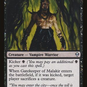 The List - ZEN-89 - Gatekeeper of Malakir - Uncommon - B - Non-foil (Front)