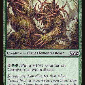 The List - M15-170 - Carnivorous Moss-Beast - Common - G - Non-foil (Front)