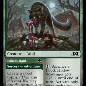 Wilds of Eldraine - 174 - Hollow Scavenger // Bakery Raid - Common - G - Non-foil (Front)