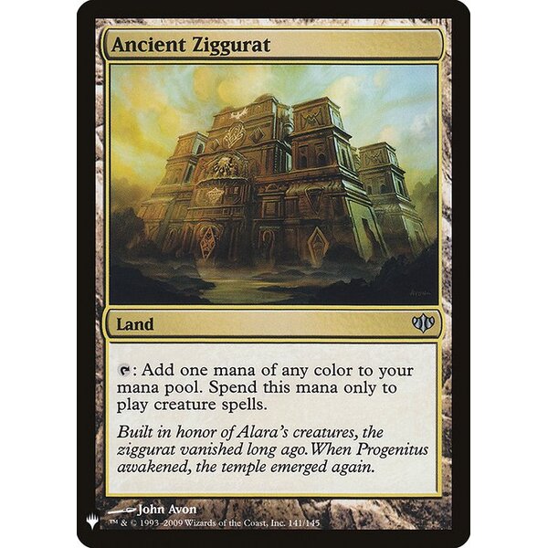 The List - CON-141 - Ancient Ziggurat - Uncommon - C - Non-foil (Front)