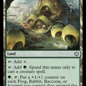 Bloomburrow - 258 - Oakhollow Village - Uncommon - C - Non-foil (Front)