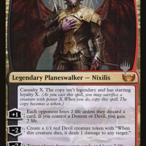 Streets of New Capenna Promos - 206p - Ob Nixilis, the Adversary - Mythic - BR - Foil - Promo (Front)