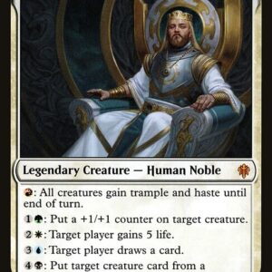 The List - ELD-303 - Kenrith, the Returned King - Mythic - W - Non-foil (Front)
