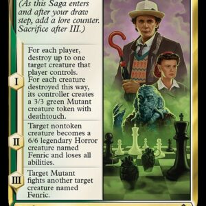Doctor Who - 118 - The Curse of Fenric - Rare - WG - Foil (Front)