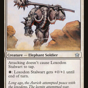 Fifth Dawn - 11 - Loxodon Stalwart - Uncommon - W - Non-foil (Front)