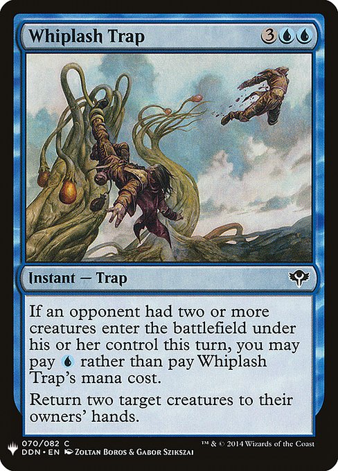 The List - DDN-70 - Whiplash Trap - Common - U - Non-foil (Front)