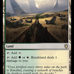 Bloomburrow Commander - 295 - Brushland - Rare - C - Non-foil (Front)