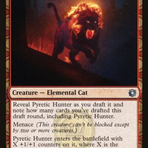 Conspiracy: Take the Crown - 56 - Pyretic Hunter - Uncommon - R - Non-foil (Front)