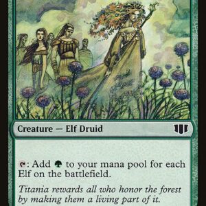 The List - C14-210 - Priest of Titania - Common - G - Non-foil (Front)