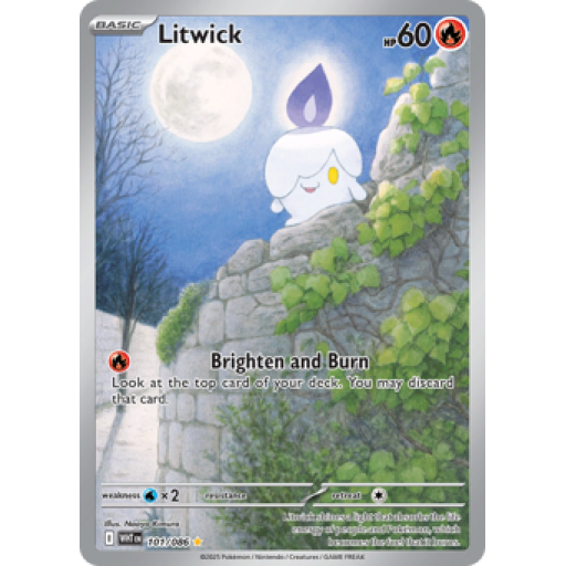 White Flare - 101/086 - Litwick