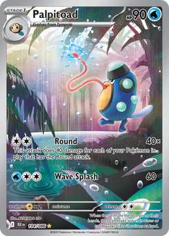 Black Bolt - 104/086 - Palpitoad