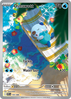 White Flare - 105/086 - Oshawott