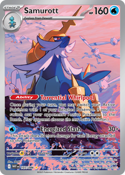 White Flare - 107/086 - Samurott - Holo
