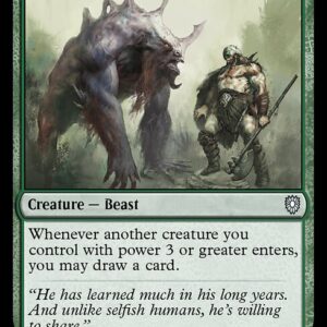 Bloomburrow Commander - 218 - Garruk's Packleader - Uncommon - G - Non-foil (Front)