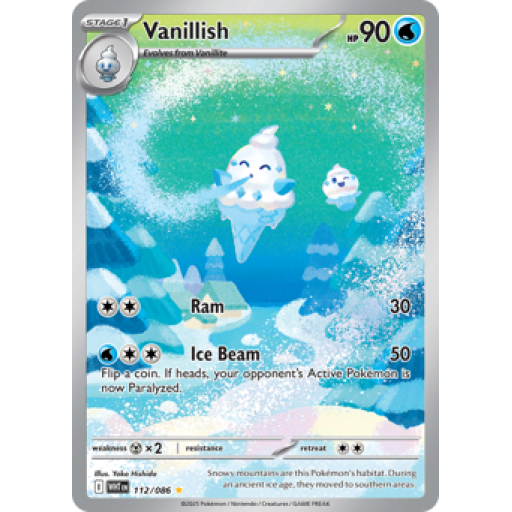 White Flare - 112/086 - Vanillish - Normal