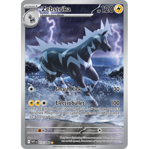 White Flare - 115/086 - Zebstrika - Holo