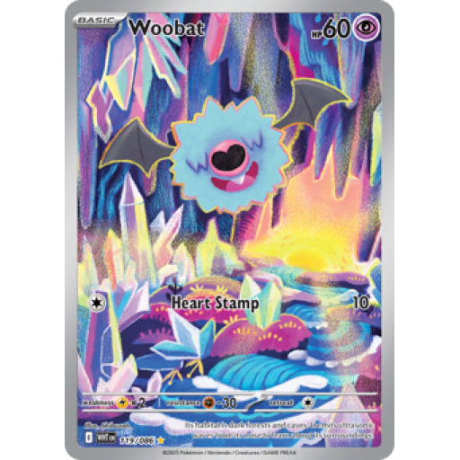 White Flare - 119/086 - Woobat - Normal