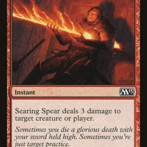 Magic 2013 - 147 - Searing Spear - Common - R - Non-foil (Front)