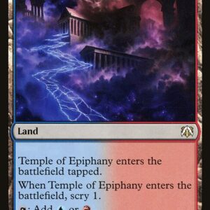 March of the Machine Commander - 433 - Temple of Epiphany - Rare - C - Non-foil (Front)