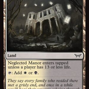 Duskmourn: House of Horror - 264 - Neglected Manor - Common - C - Foil (Front)