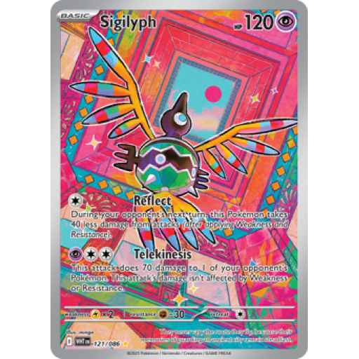 White Flare - 121/086 - Sigilyph