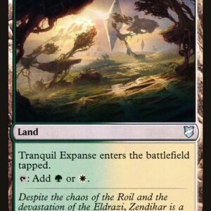 Commander 2018 - 289 - Tranquil Expanse - Uncommon - C - Non-foil (Front)