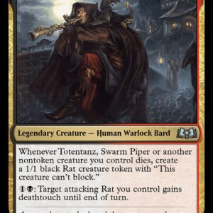 Wilds of Eldraine - 216 - Totentanz, Swarm Piper - Uncommon - BR - Foil (Front)