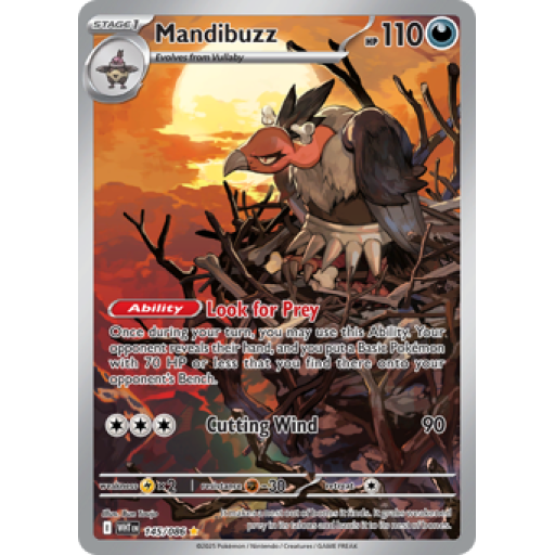 White Flare - 145/086 - Mandibuzz