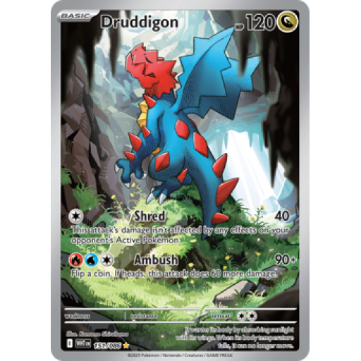 White Flare - 151/086 - Druddigon