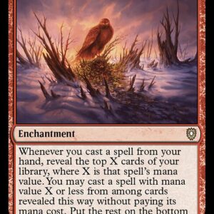 Bloomburrow Commander - 116 - Sunbird's Invocation - Rare - R - Non-foil (Front)